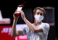 Alexander Zverev at the Bett1Hulks Indoors 2020